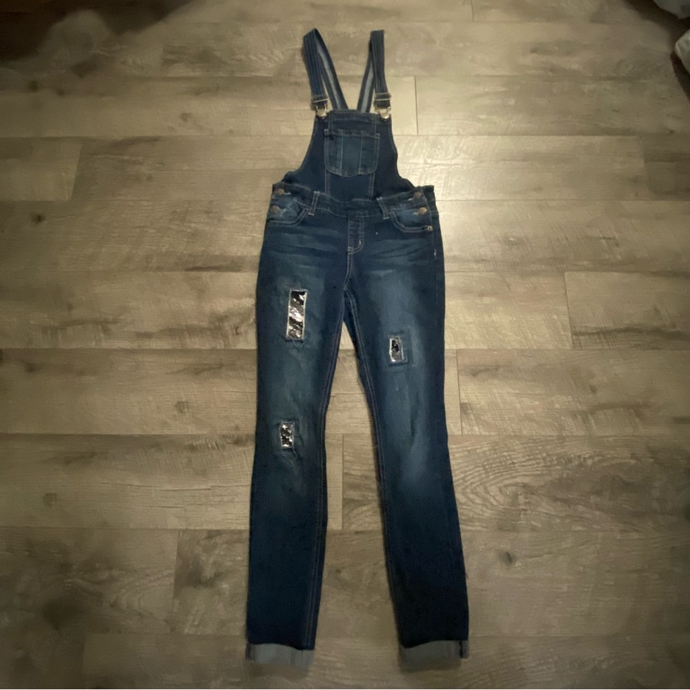 Justice Blue Jean overalls